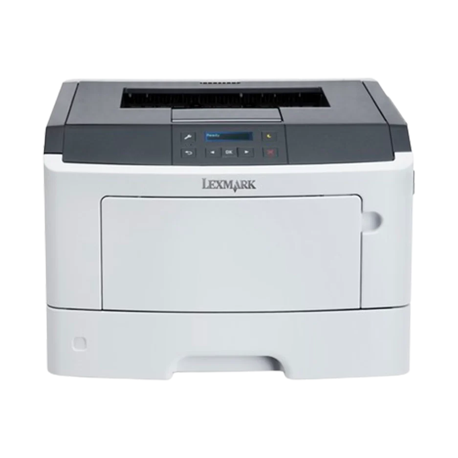 Lexmark MS510dn stampante laser monocromatica A4 ricondizionata, compatta e veloce, con funzione duplex e pannello comandi intuitivo.