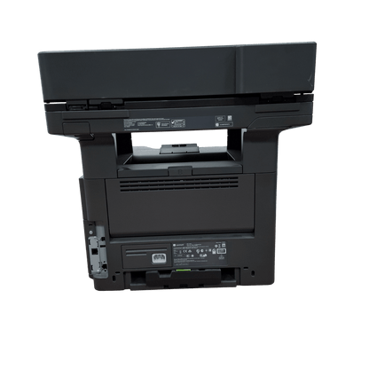 Lexmark MX522adhe ricondizionata - vista posteriore con porte di connettività USB ed Ethernet