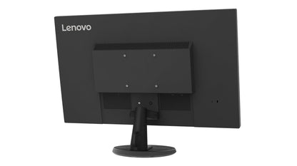 Retro del monitor LED Lenovo 27″ FullHD incluso nel bundle PC Lenovo M920Q ThinkCentre compatto con supporto VESA integrato.