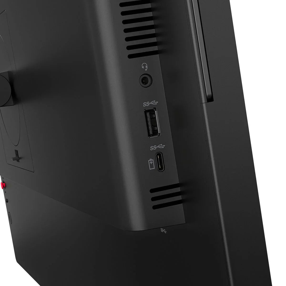 Retro di monitor PC ricondizionato con porte USB e jack audio, Messoanuovo.it